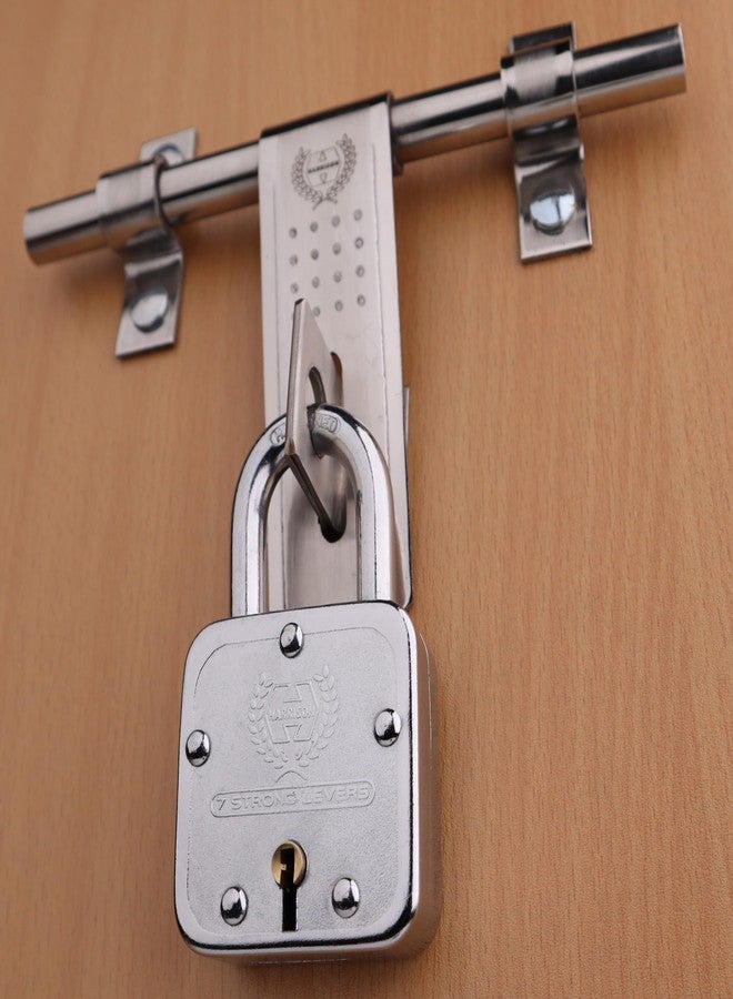 Harrison Padlocks Buy 1 Get 2 Free/ 1 Square Padlock 55mm T-27-0031 with 2 Round Padlock 50mm J-SUPREME-0656/ Padlocks, Locks for Home, Locks for Main Door - Image 5